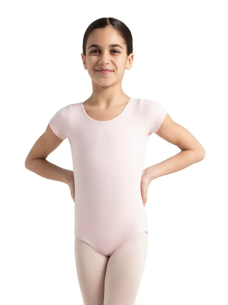Malla manga corta infantil algodon Capezio