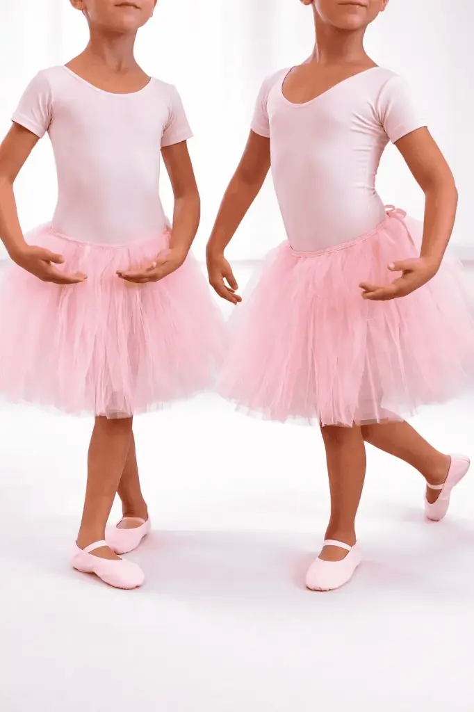 Tutu corto atado niña TDS49