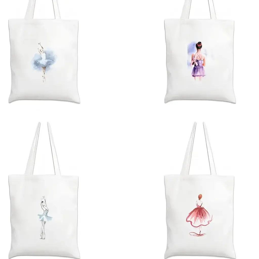 Bolso TOTE lona ballet