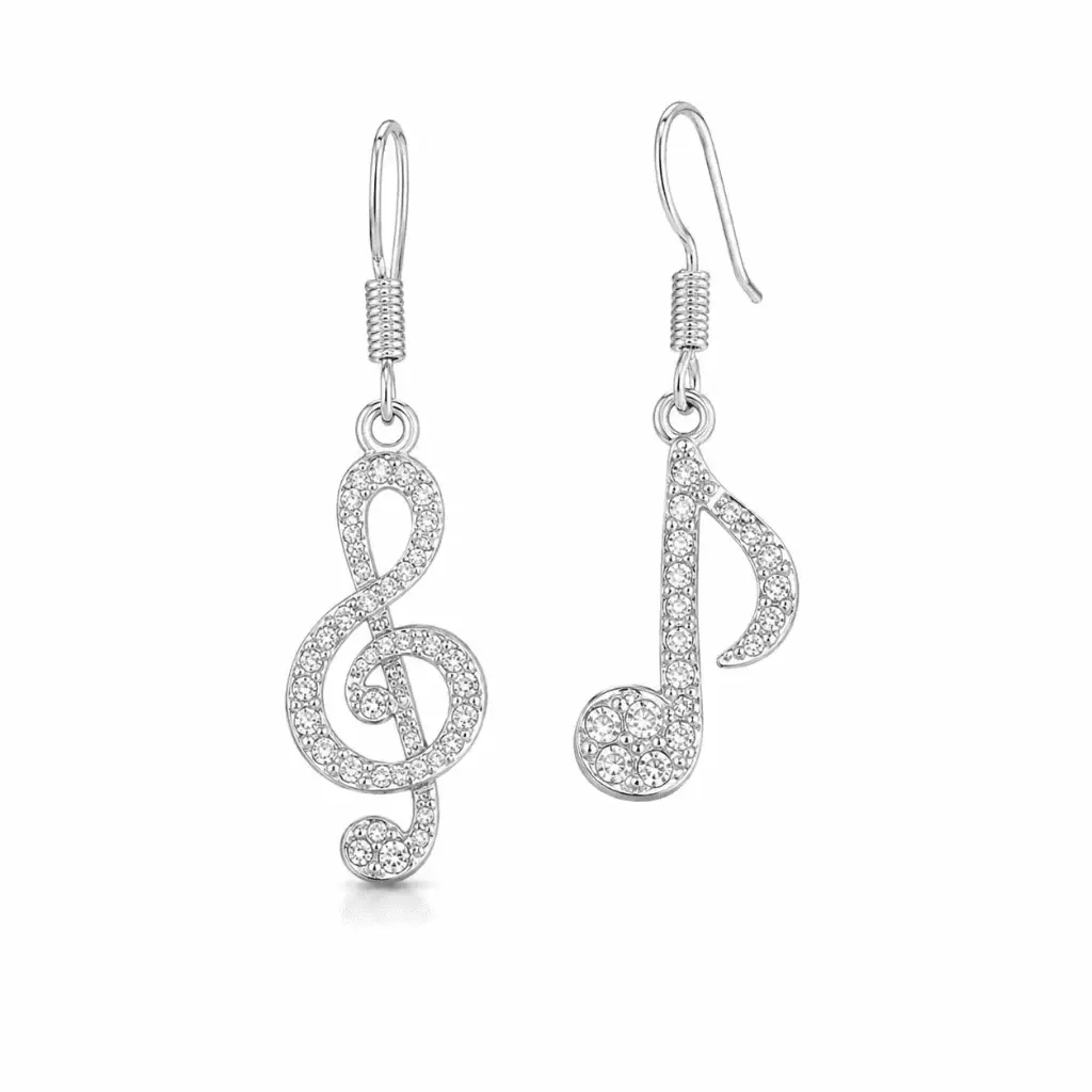 Caravanas notas musicales