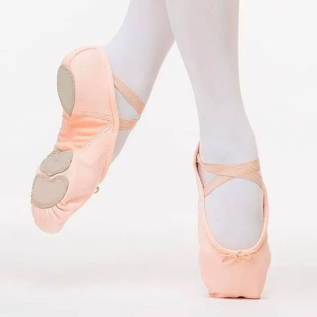 Zapatillas media punta triple suela 