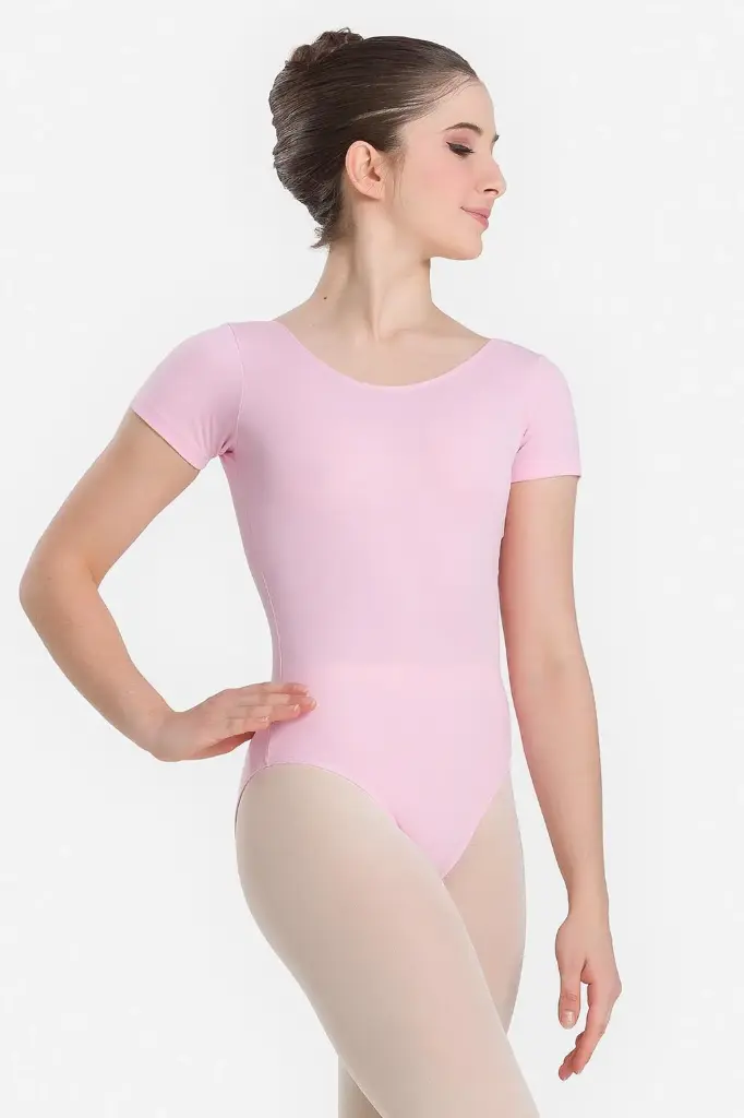 Malla manga corta adulto Só Dança sd1250 rosada