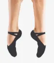 Zapatillas de media punta hombre Só Dança f76 negro