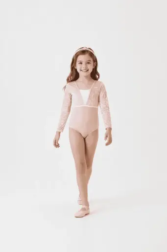 Malla manga larga infantil terciopelo velvet TDS240