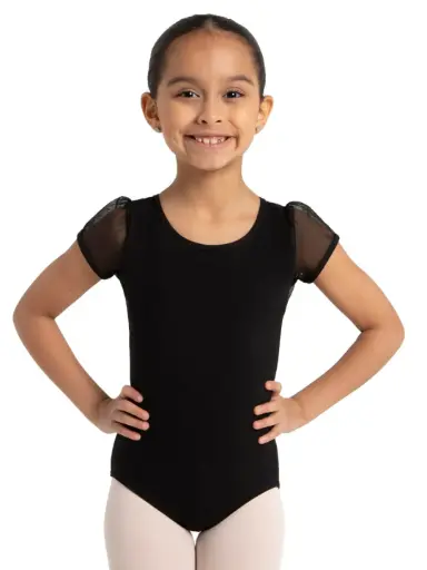 Malla puff manga corta transparente infantil 3946c