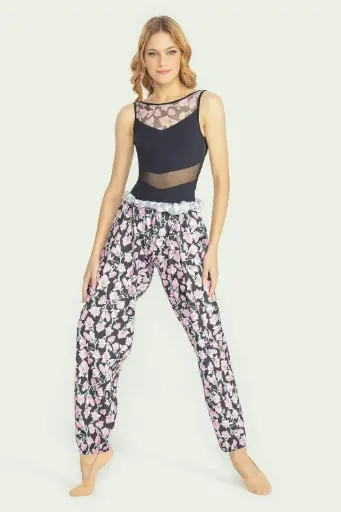 Pantalon nylon adulto estampado Só Dança sd2355