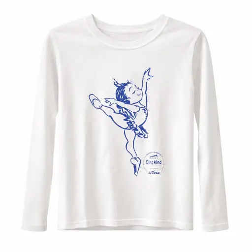 Remera manga larga infantil Dina nina DN1047