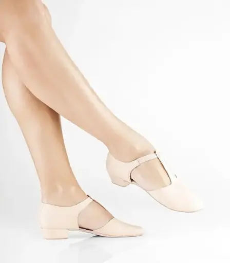 Zapatillas de Jazz cuero Só Dança F38