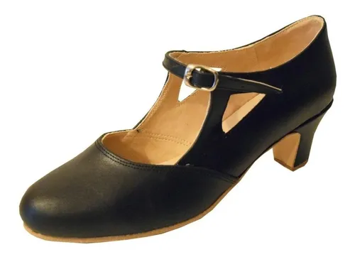 Zapatos Niña Flamenca Negro