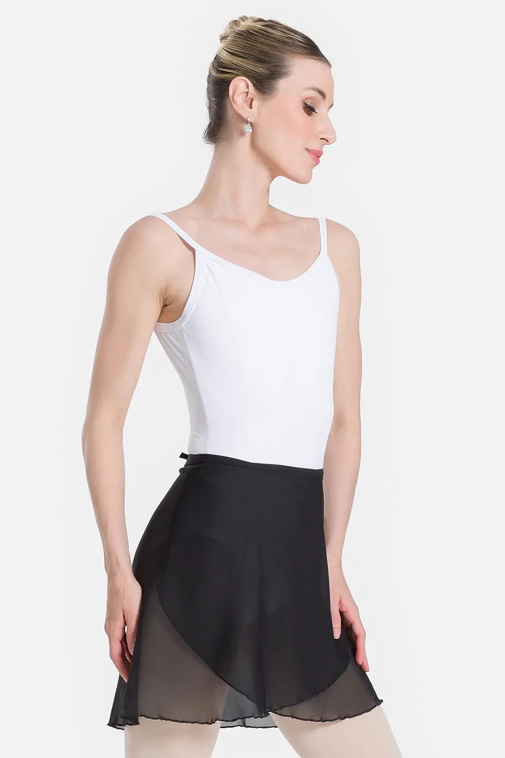 Pollerín de gasa negro 5173 Só Dança adulto