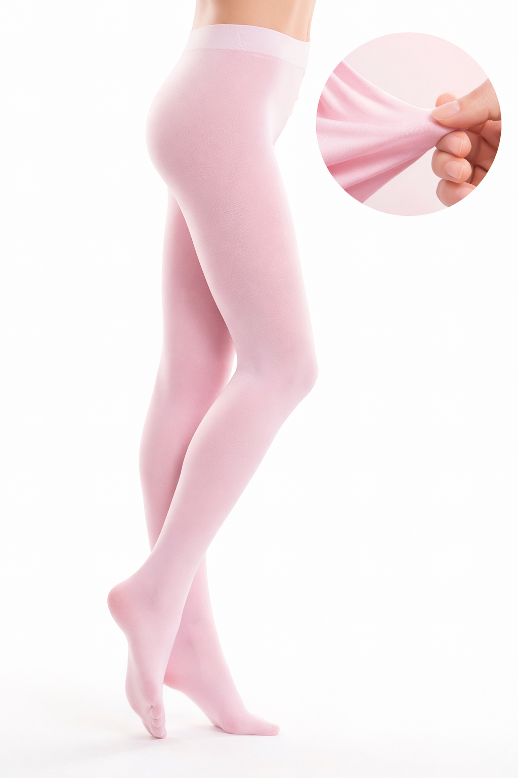 Medias cancan rosa TDS02 Dance Shop niña