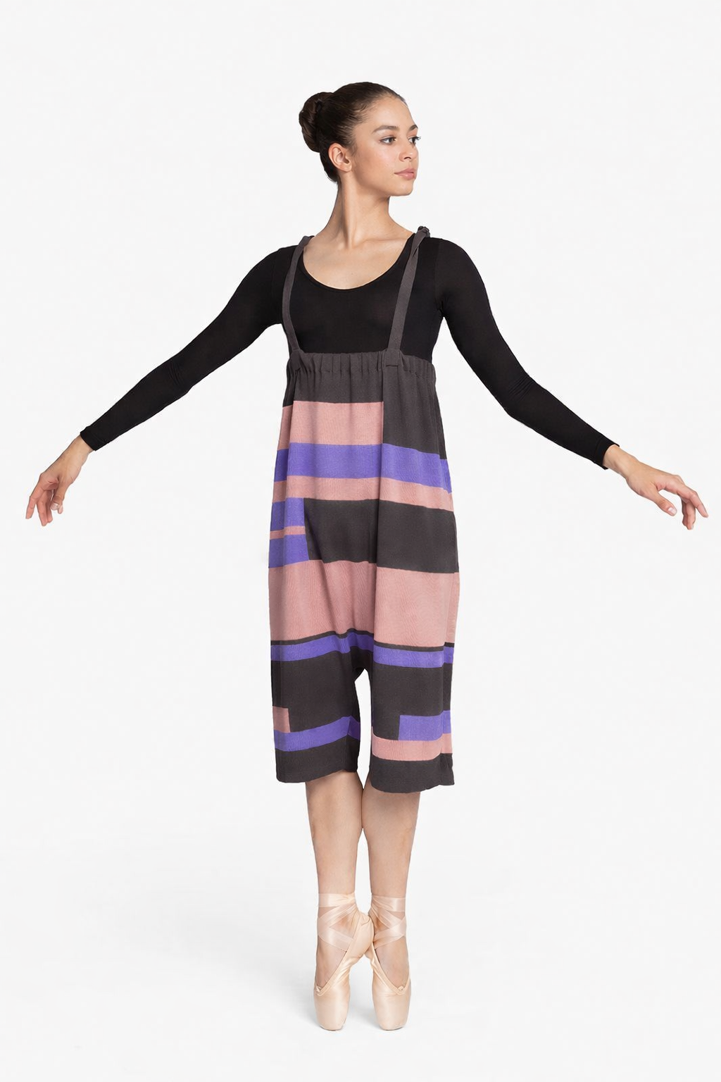 Enterito corto de lana rayado SD-1928 So Dança adulto