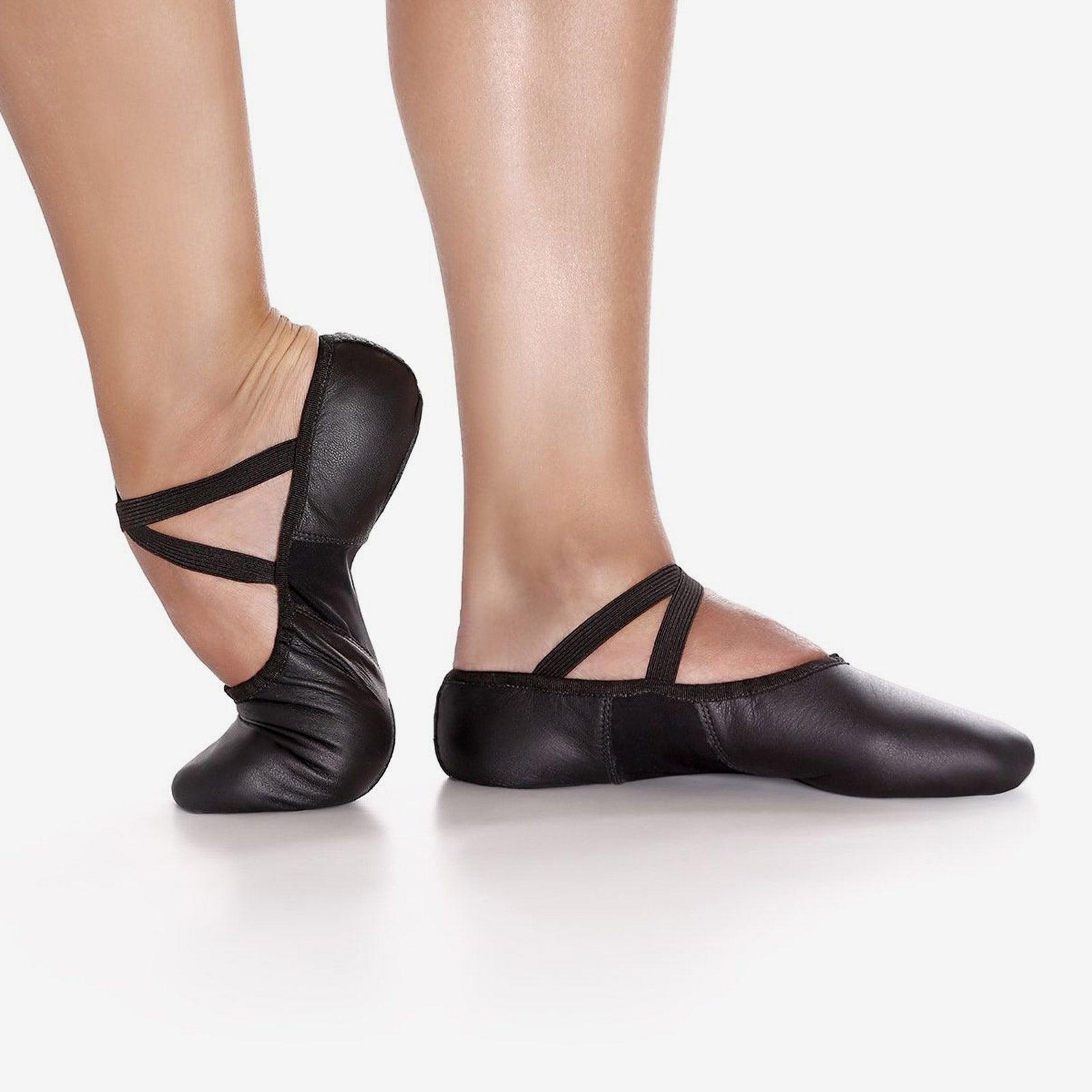manejo Comida sana Tratar Zapatillas de media punta HOMBRE CUERO BA22 So Dança – The Dance Shop