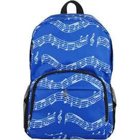 Mochila diseño notas musicales SDR24