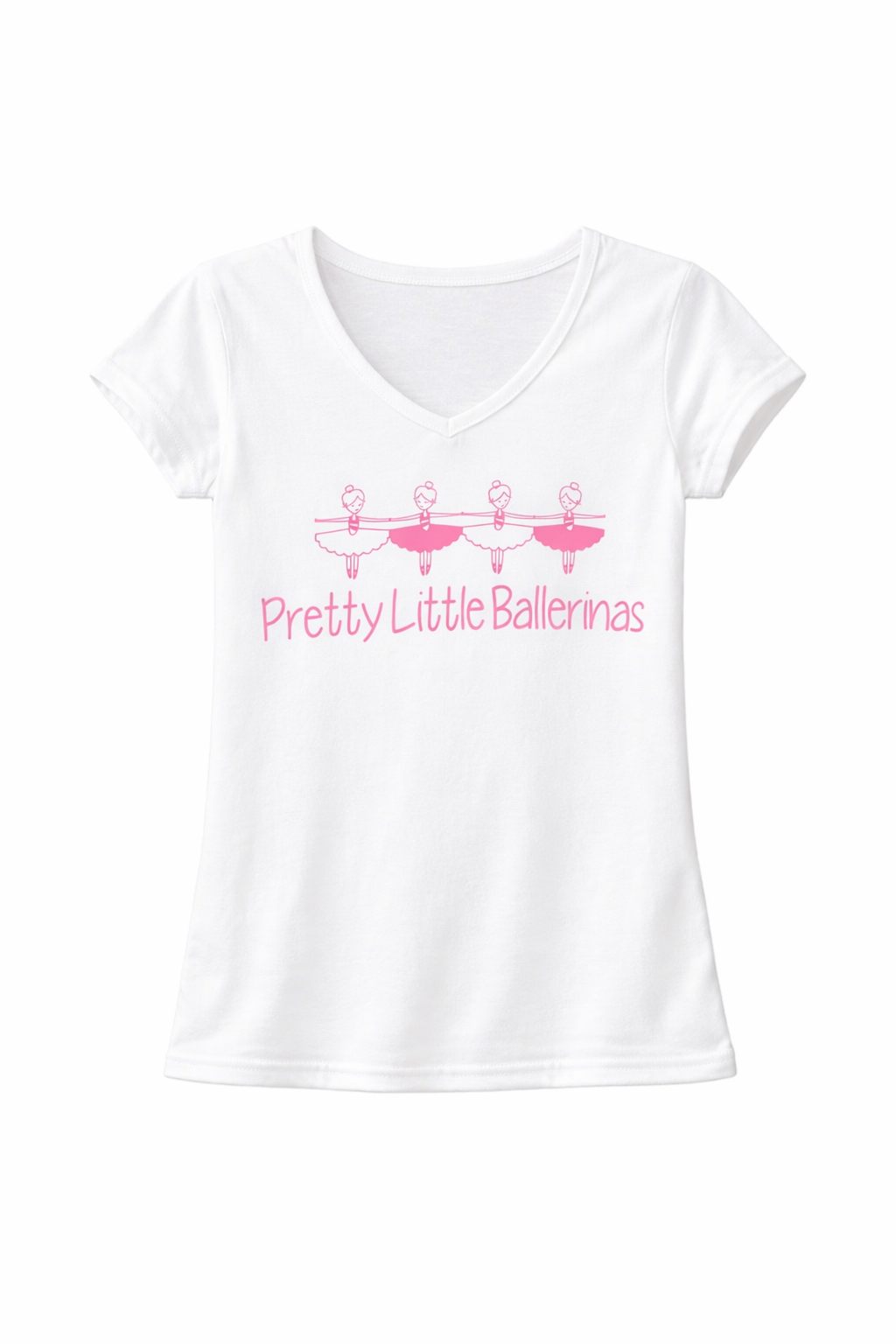 Remera manga corta "Pretty little ballerinas" TDS64