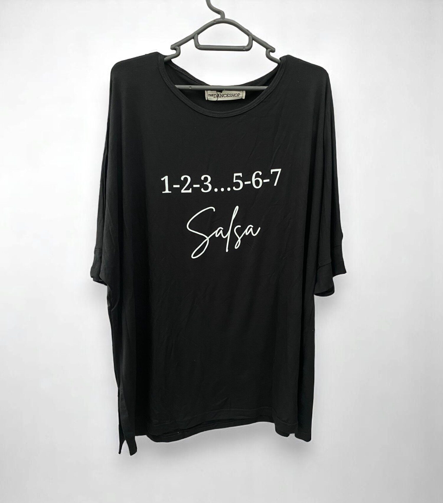 Remera "1,2,3...5,6,7 Salsa" TDS30 Dance Shop adulto