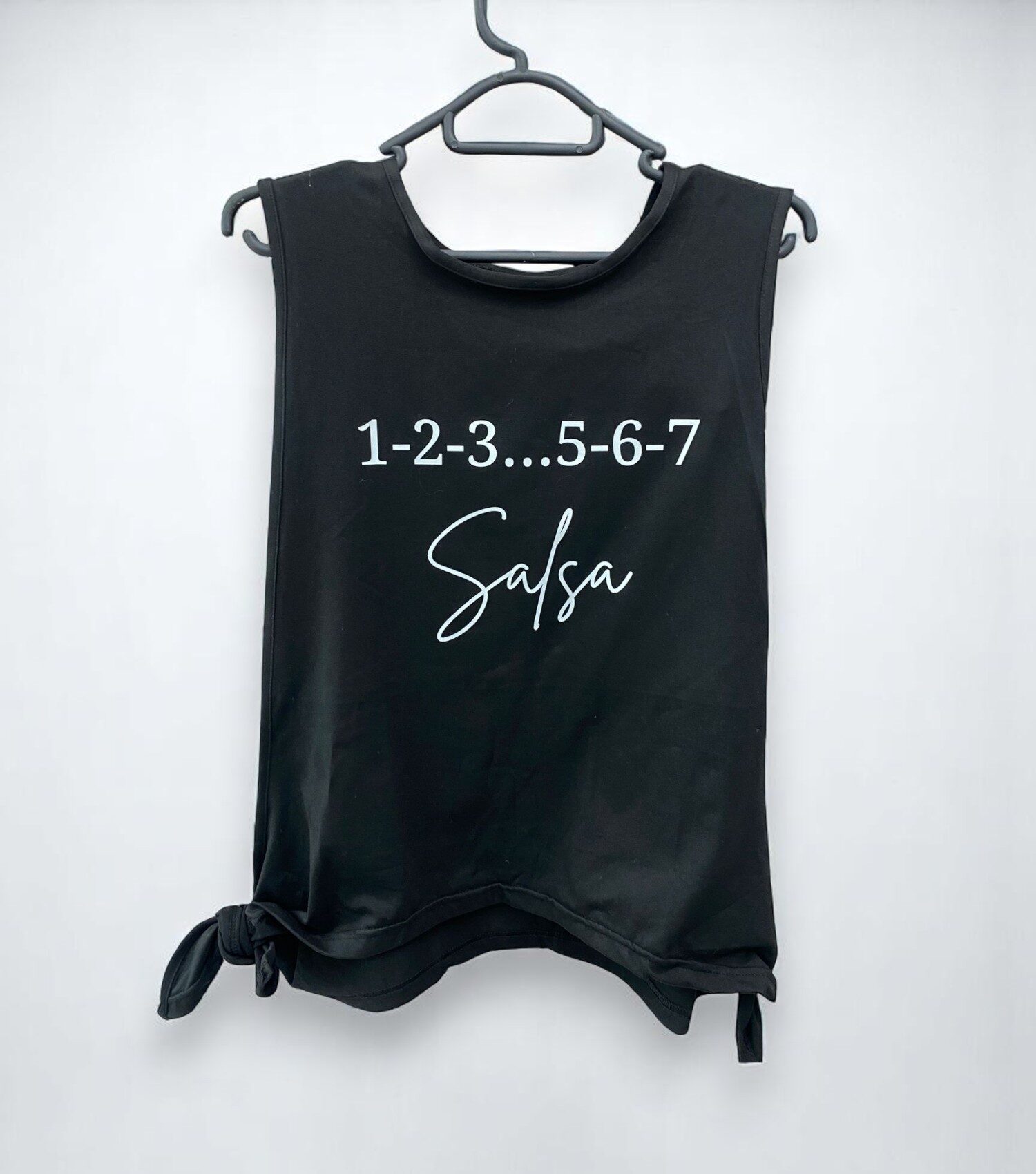 Musculosa "1,2,3...5,6,7 Salsa" TDS30 Dance Shop adulto