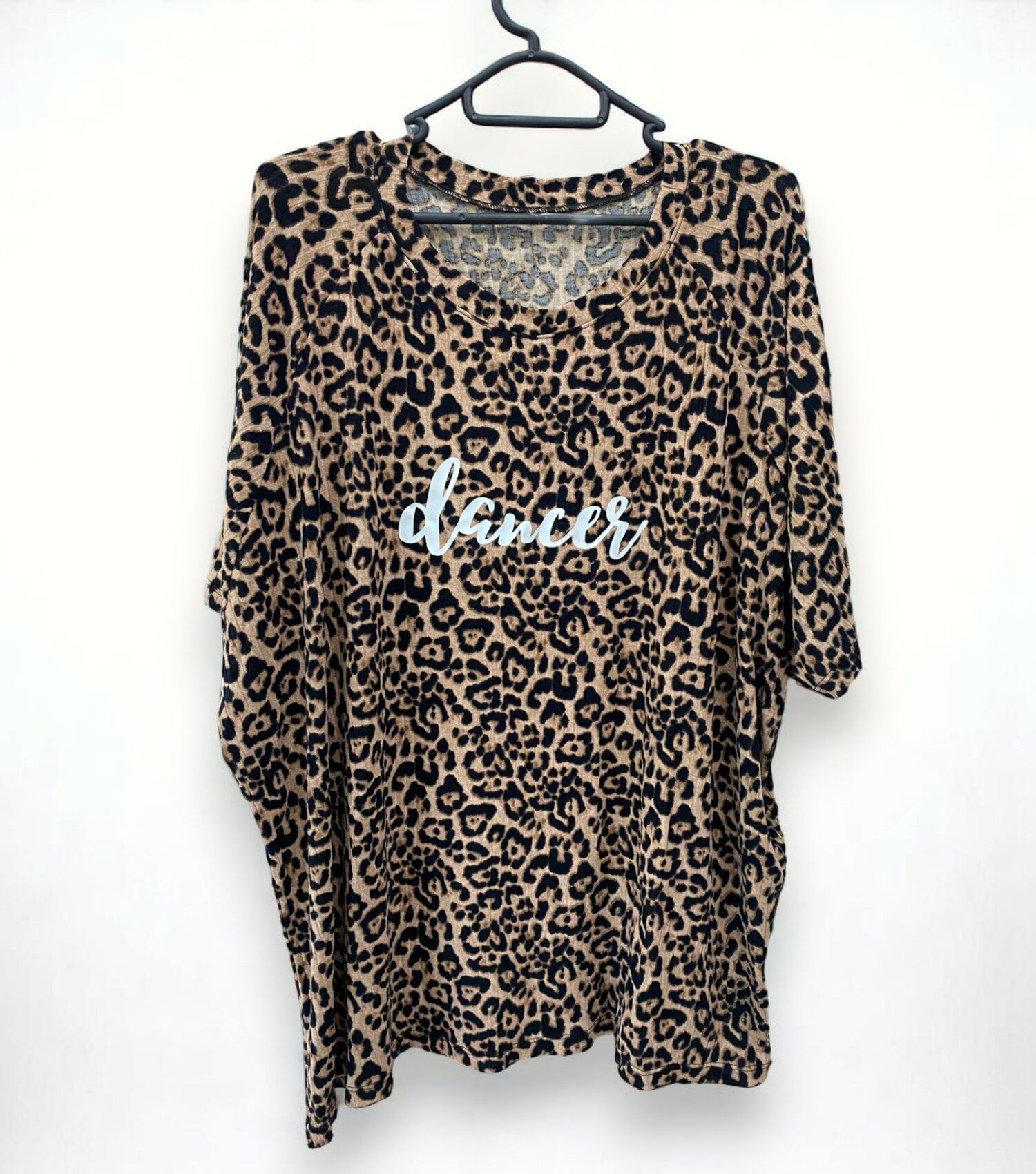 Remera "Dancer" animal print TDS30 Dance Shop adulto