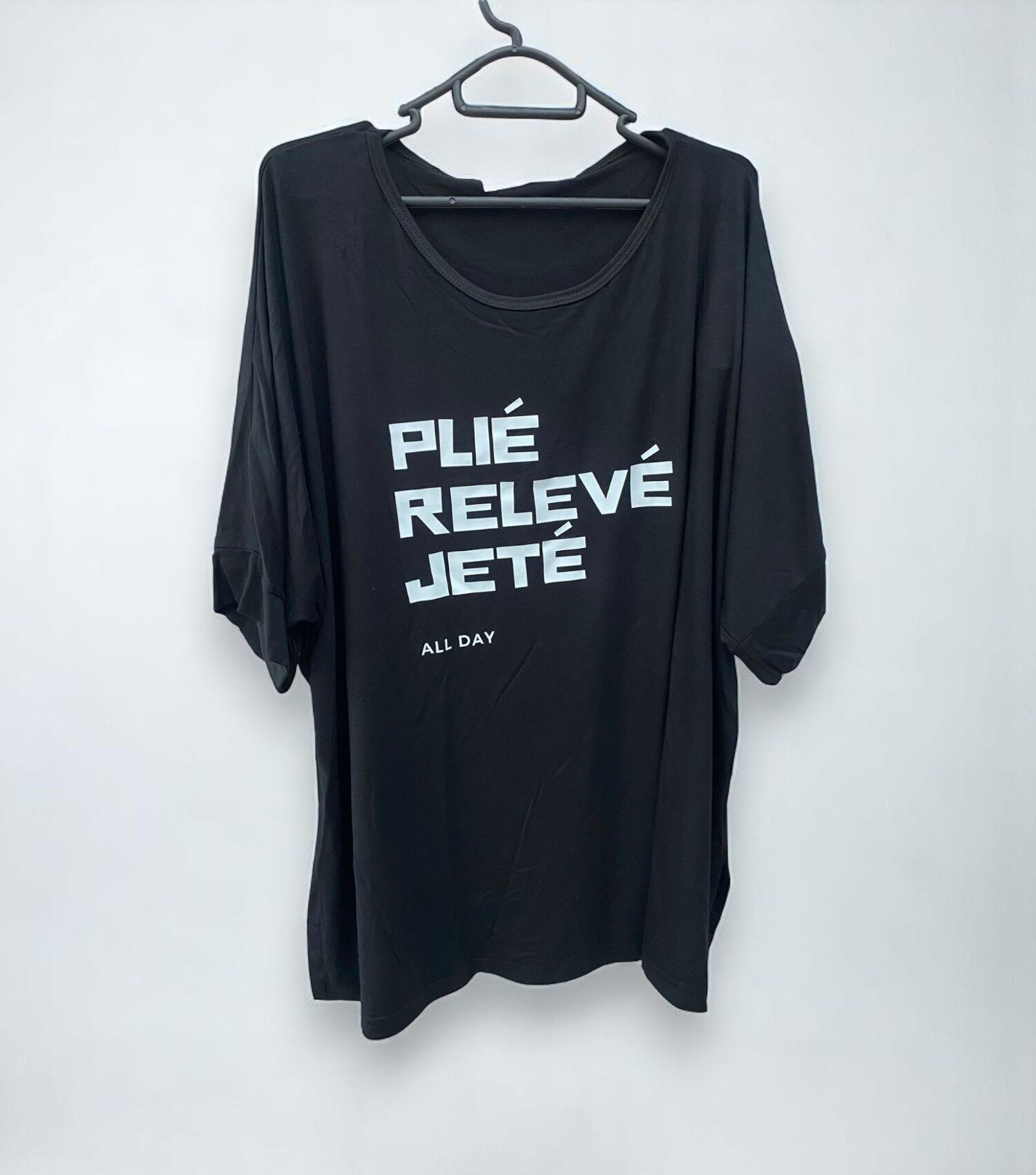 Remera "Plié Relevé Jeté all day" TDS30 Dance Shop adulto