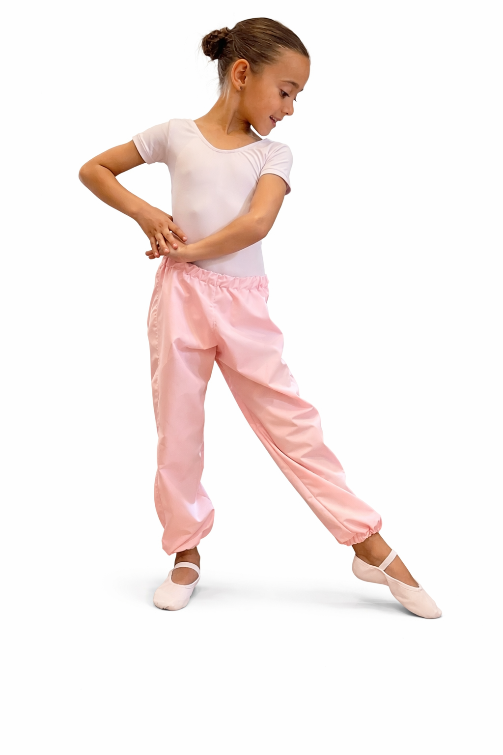 Pantalon warm up rosa TSD03C infantil