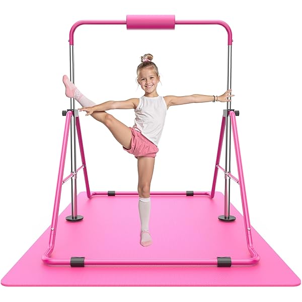 Barra de gimnasia plegable + Colchoneta MAT