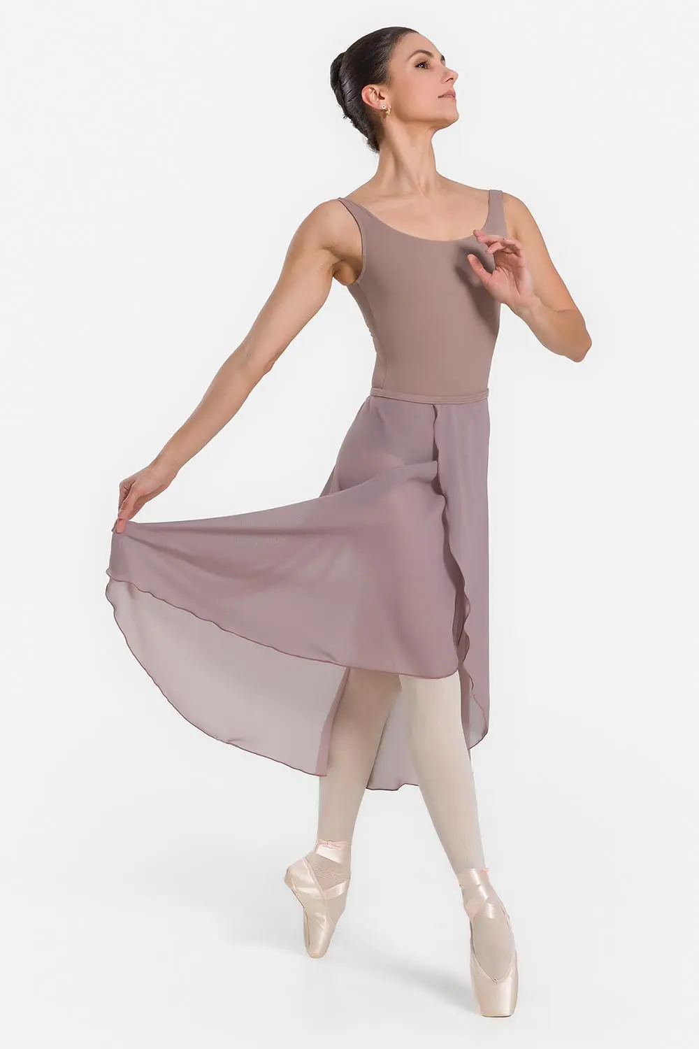 Pollerín gasa largo sd2533 Só Dança adulto